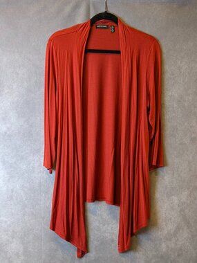 Muted Orange, Lightweight Cardigan